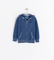 chaqueta cremallera capucha